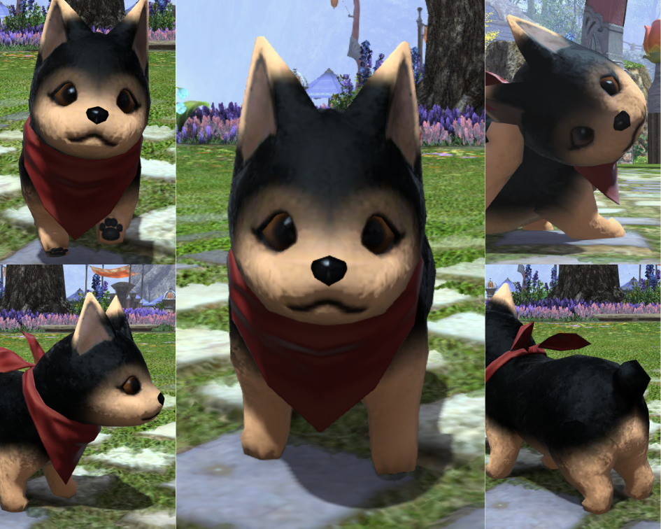 German Shepherd Pup The Glamour Dresser Final Fantasy XIV Mods and More
