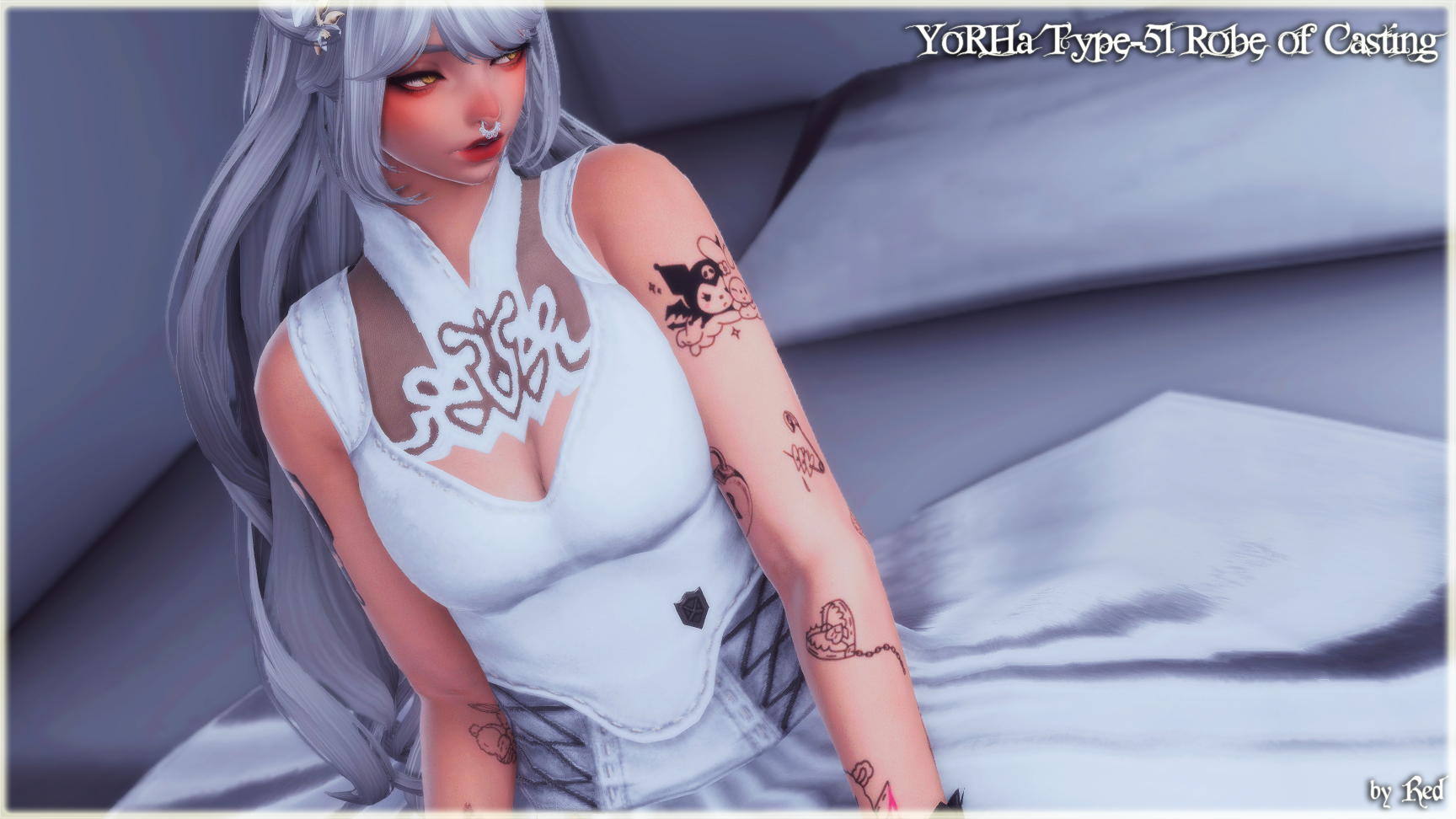 YoRHa Type51 Robe of Casting (Bibo+) The Glamour Dresser Final