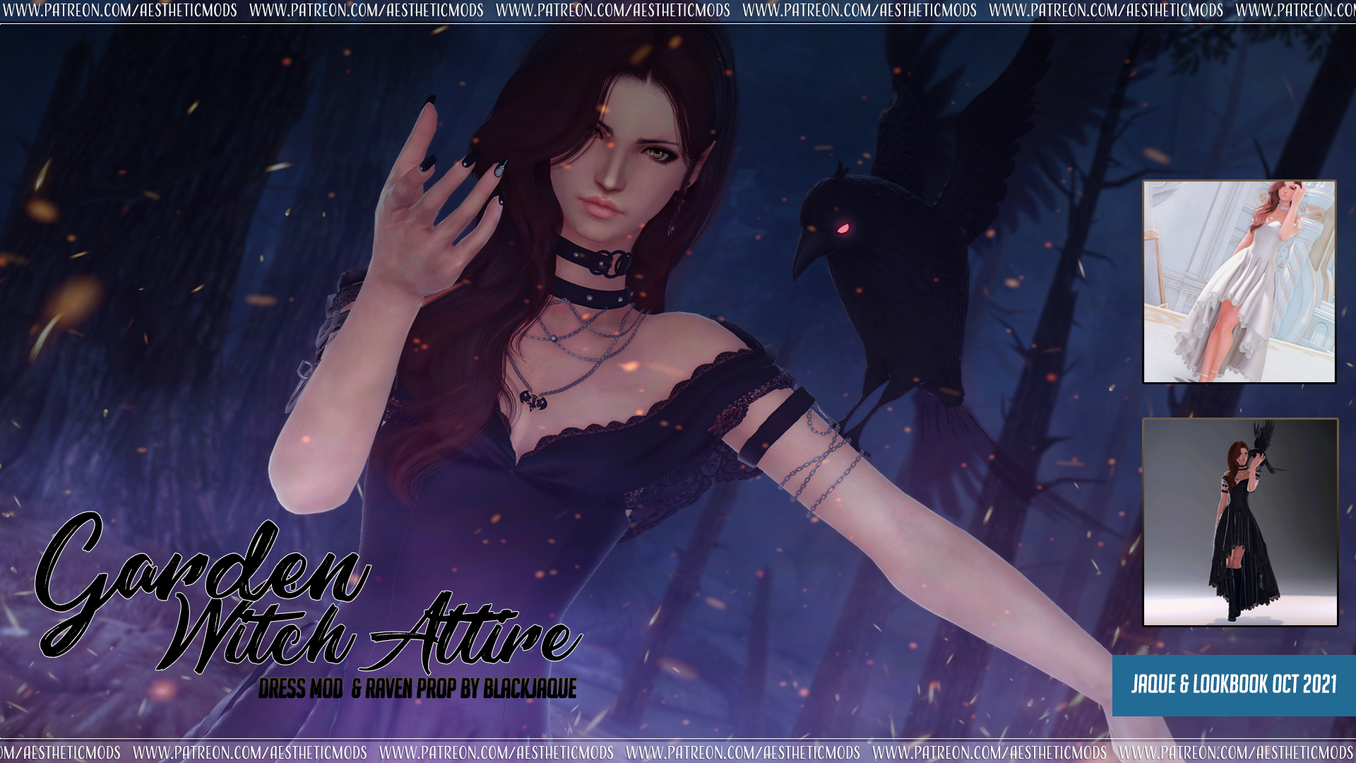 Premium Content: Garden Witch Attire
