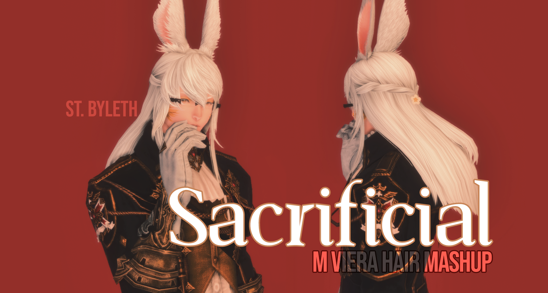 Sacrificial M Viera Hair Mashup The Glamour Dresser Final Fantasy