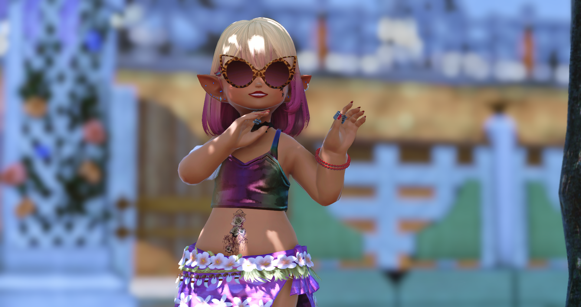 Belly tattoo (asym tattoo for OTOPOP) - The Glamour Dresser : Final ...