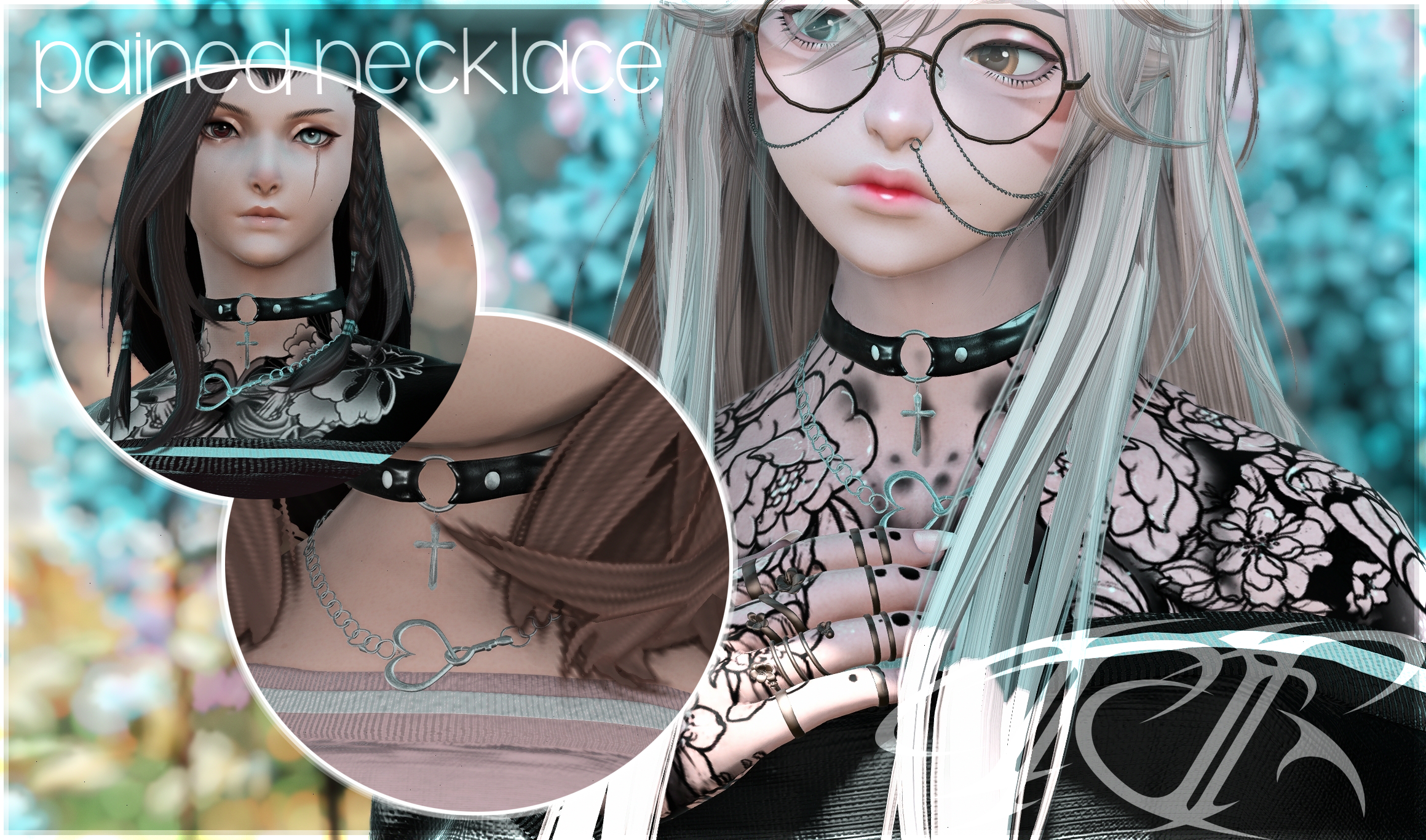 Premium Content: {apyr} Pained Necklace Set