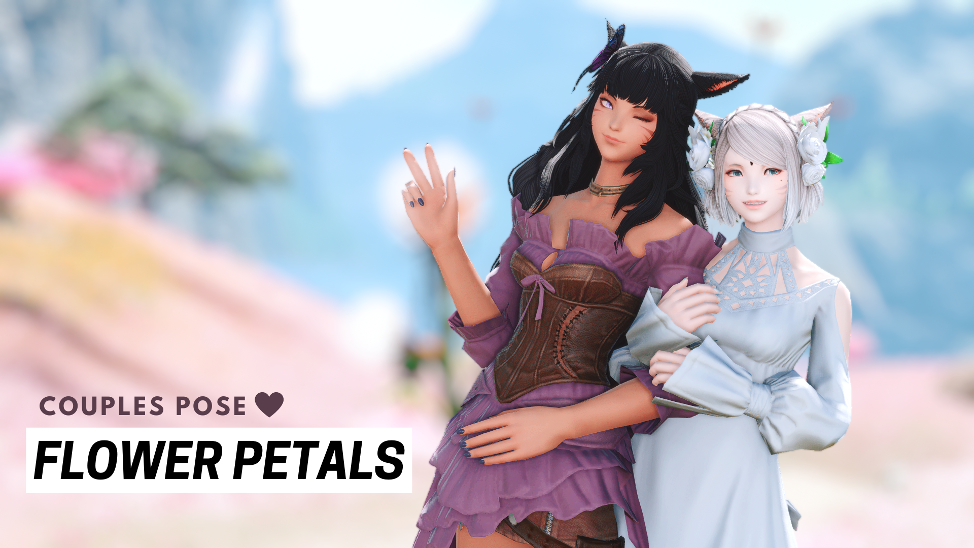 Flower Petals The Glamour Dresser Final Fantasy XIV Mods and More