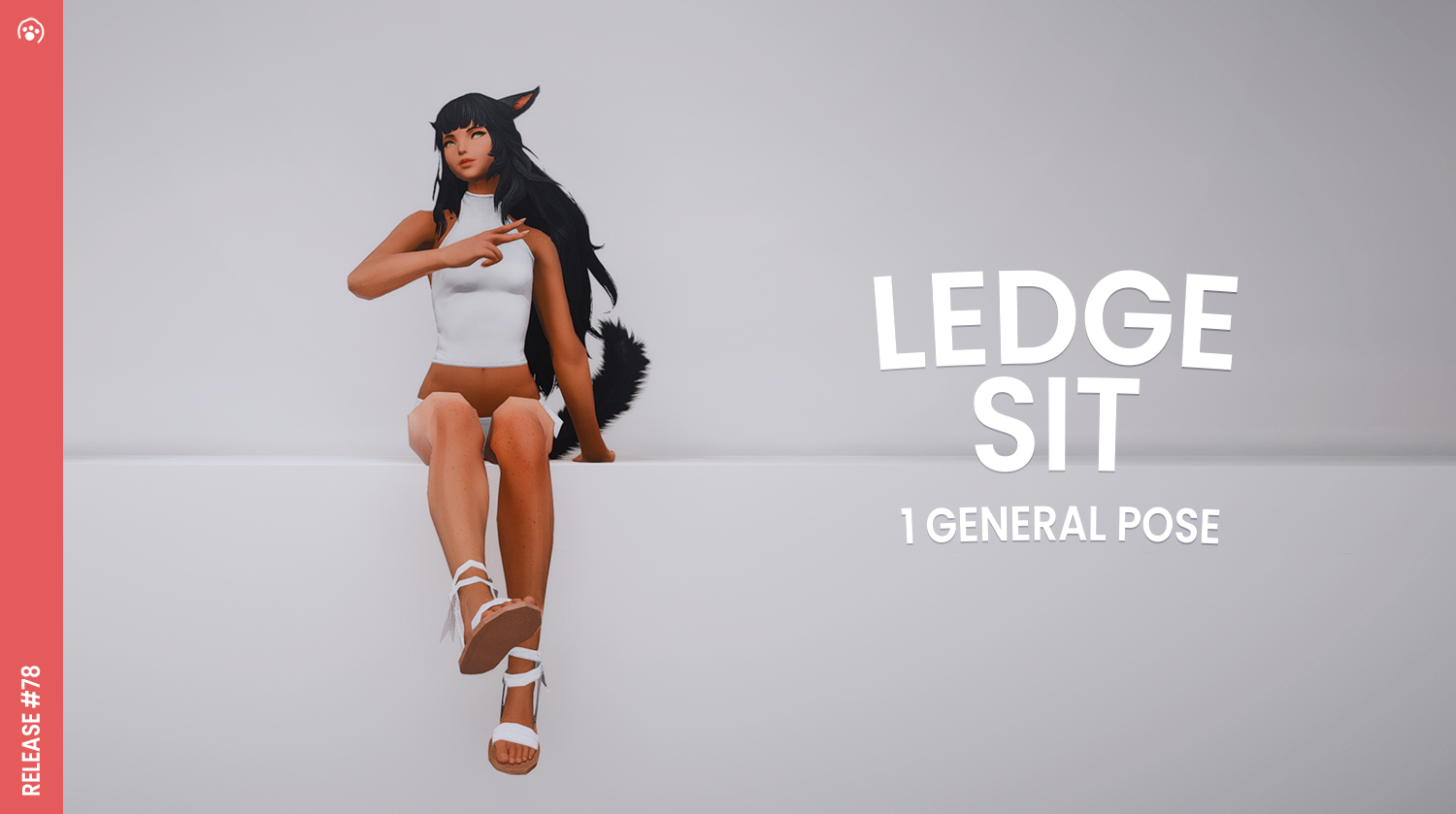 78 Ledge sit The Glamour Dresser Final Fantasy XIV Mods and More