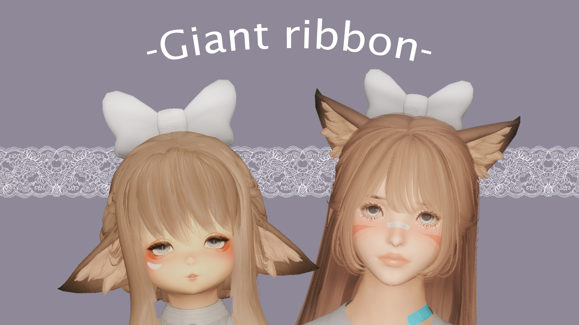 Giant Ribbon The Glamour Dresser Final Fantasy XIV Mods and More