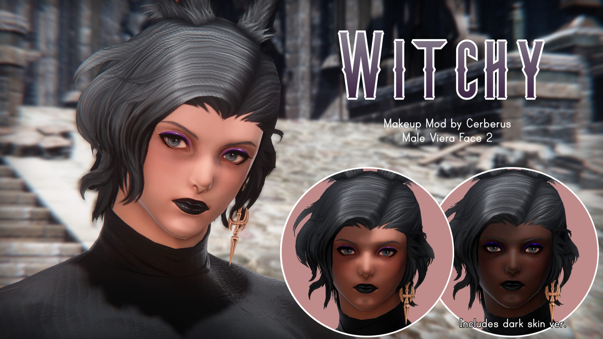 Witchy Male Viera - The Glamour Dresser : Final Fantasy XIV Mods and More