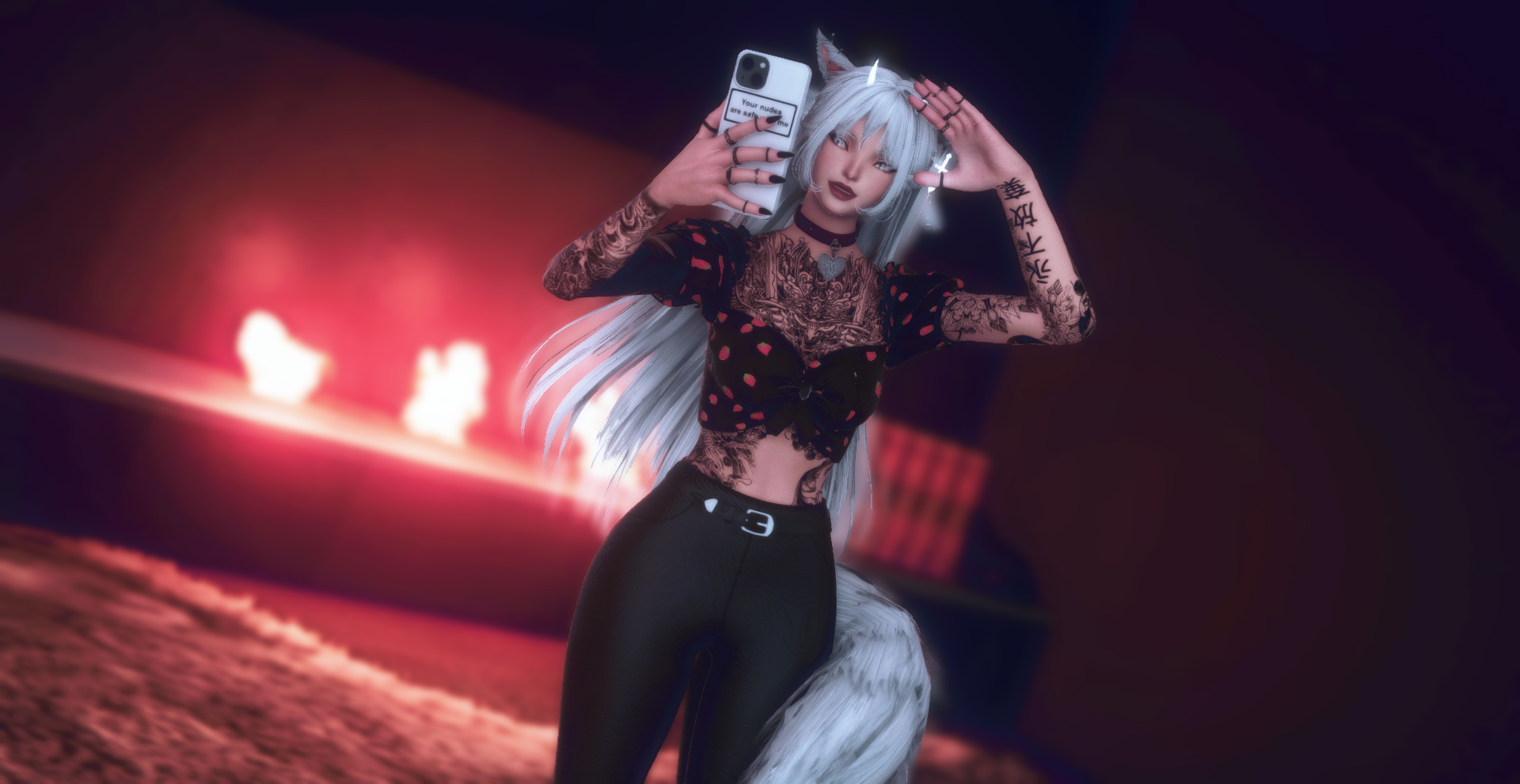 Let me take a selfie ☾.* The Glamour Dresser Final Fantasy XIV Mods