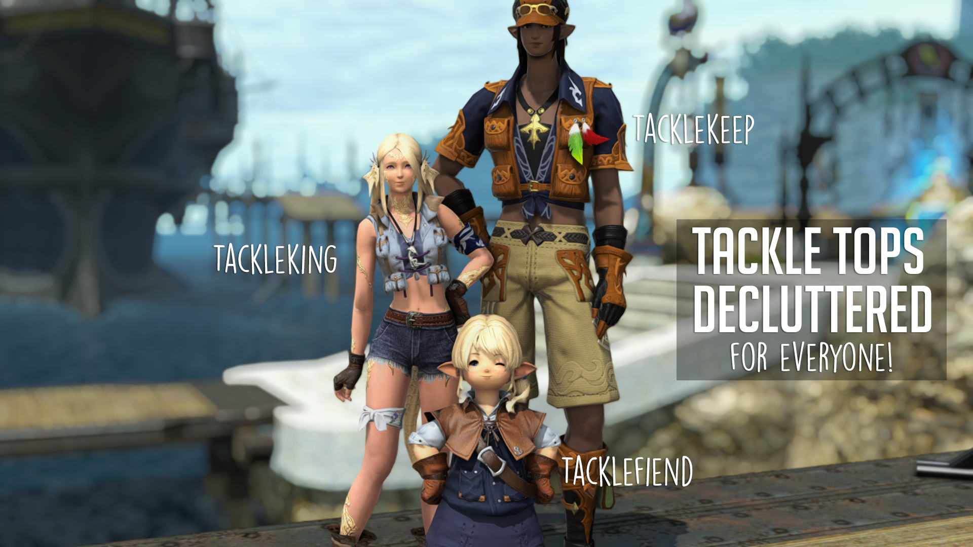 Fishing Tackle Tops Decluttered The Glamour Dresser Final Fantasy