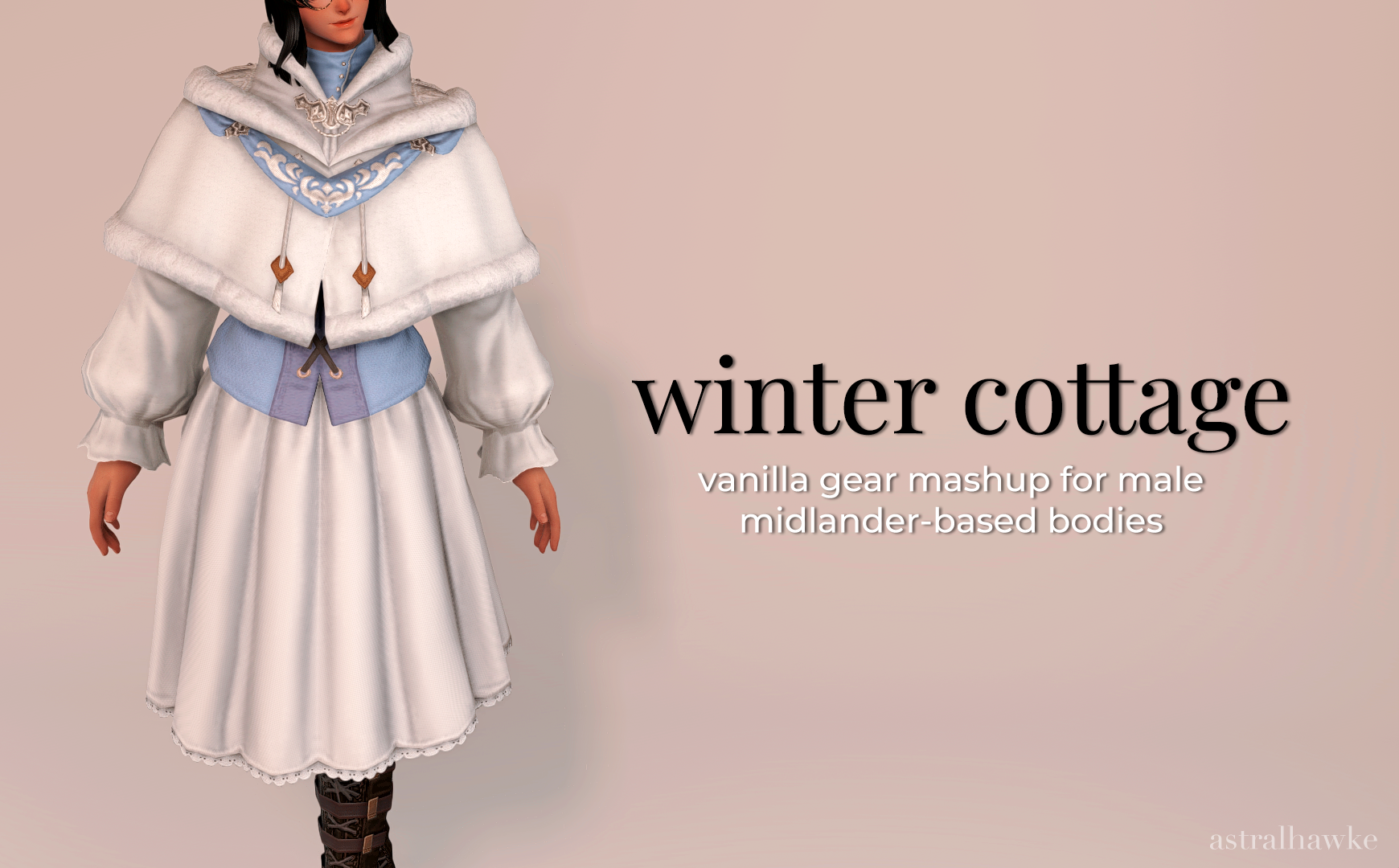 winter cottage The Glamour Dresser Final Fantasy XIV Mods and More