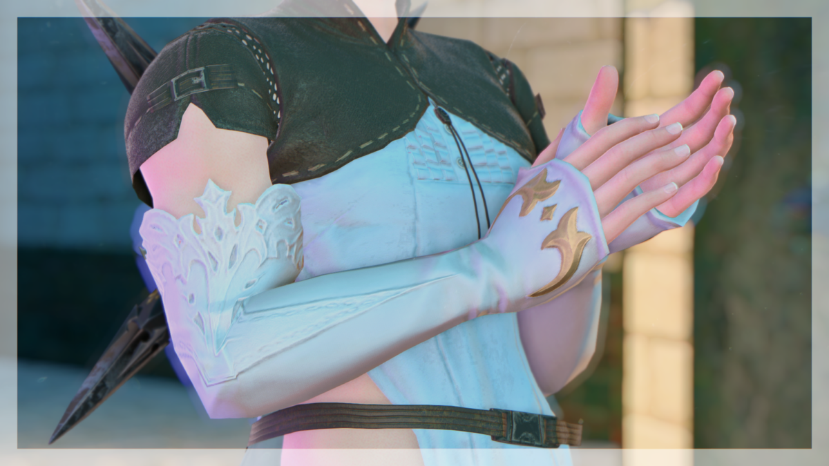 [TBSE] Orison Fingerless Gloves The Glamour Dresser Final Fantasy