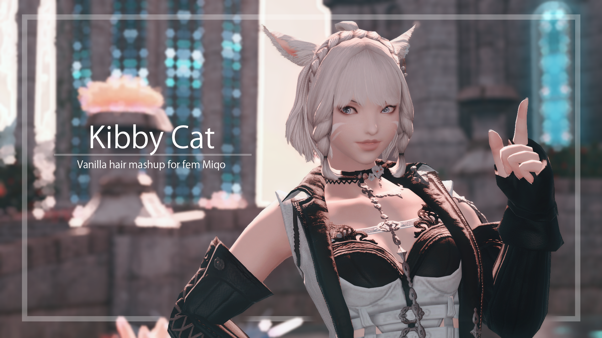 Kibby cat hair mashup the glamour dresser final fantasy xiv mods