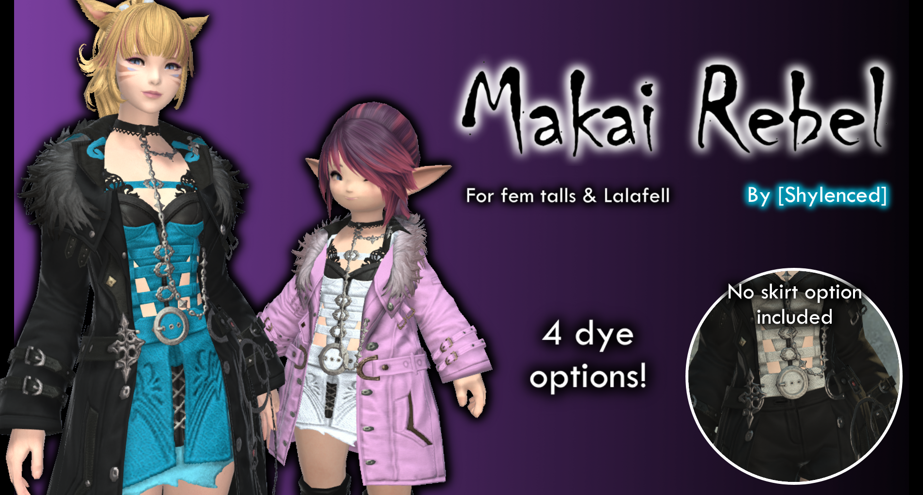 Makai Rebel The Glamour Dresser Final Fantasy XIV Mods and More
