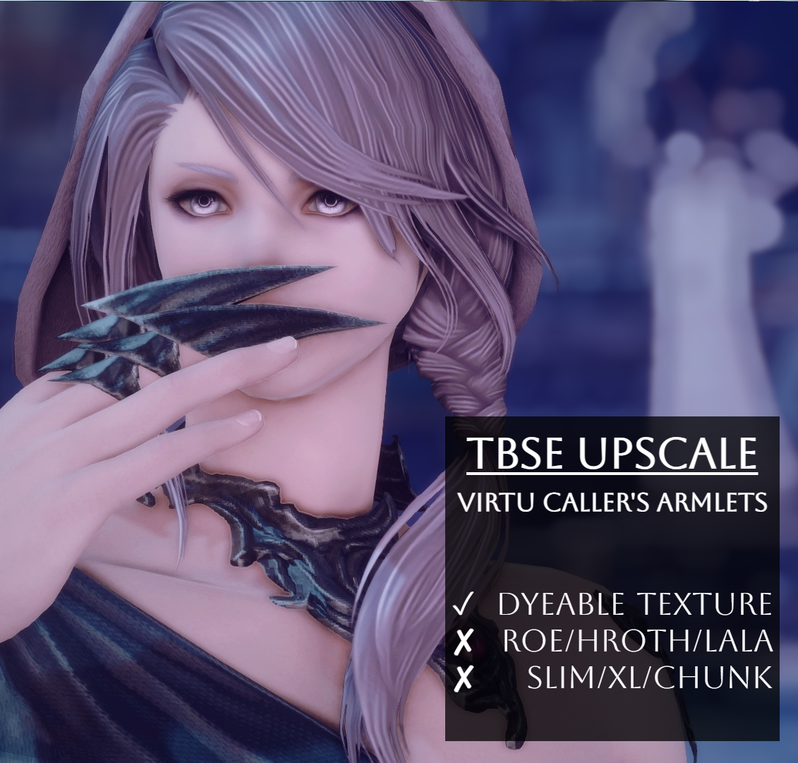 TBSE Virtu Caller's Armlets Upscale The Glamour Dresser Final