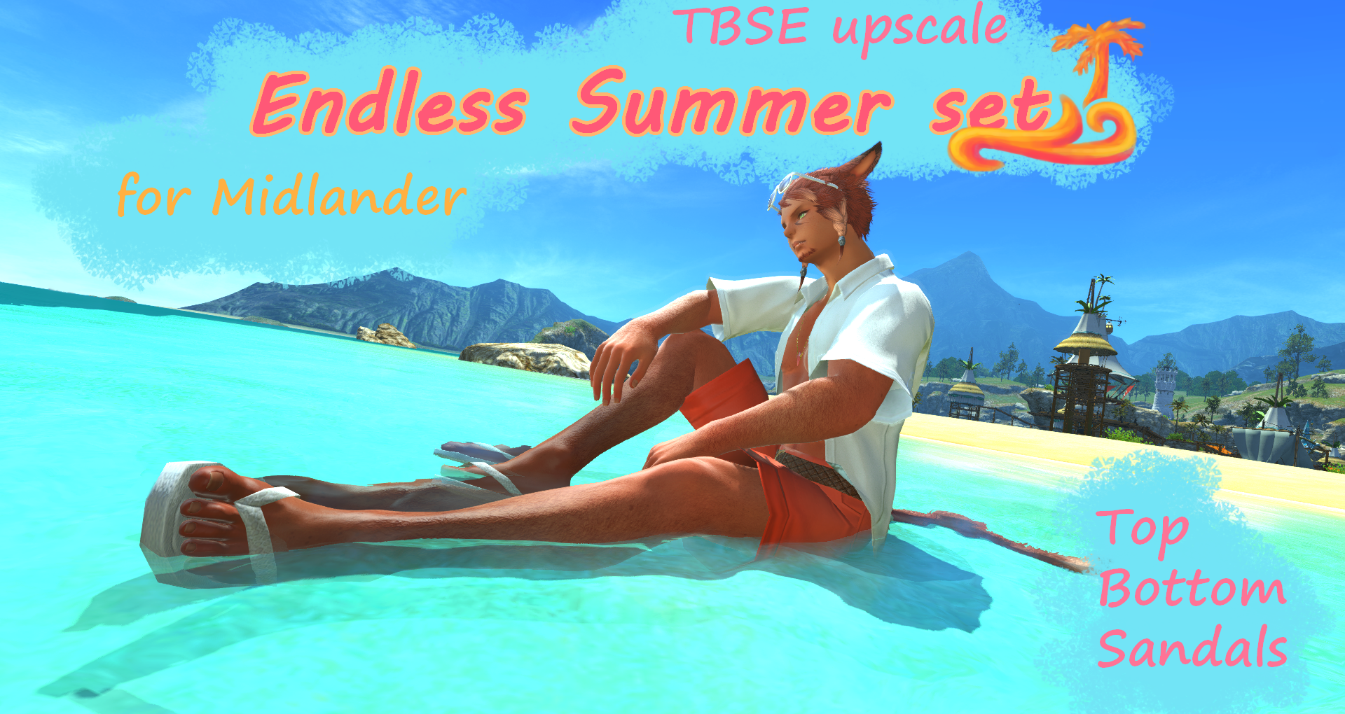 Endless Summer set [TBSE] The Glamour Dresser Final Fantasy XIV