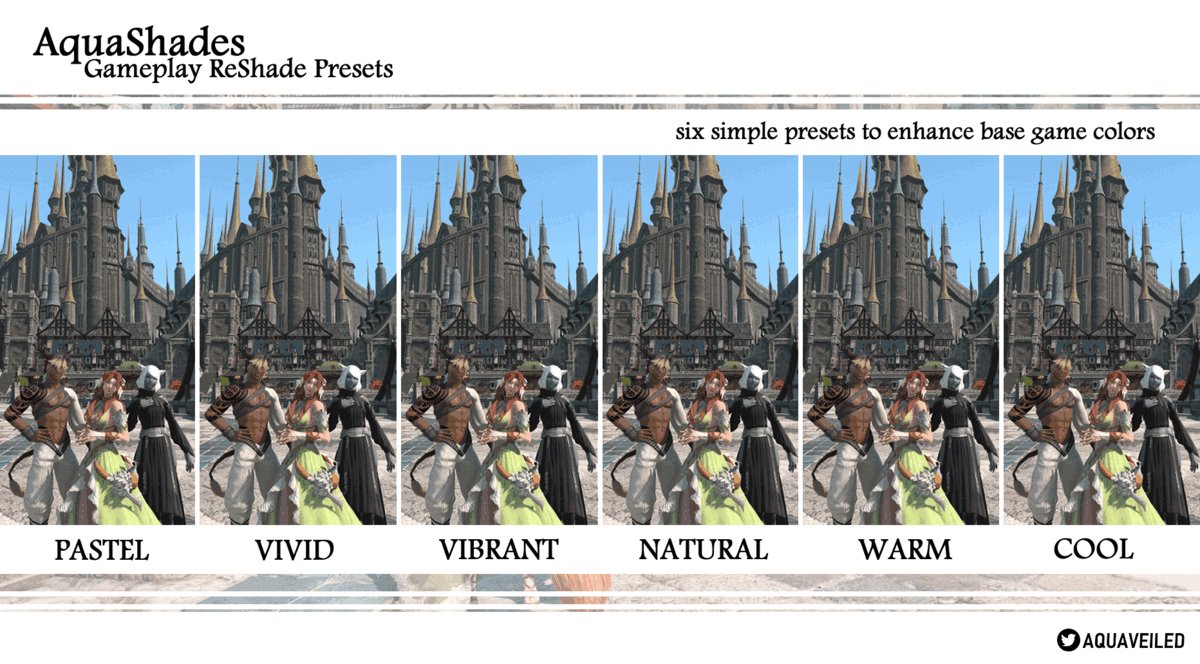 AquaShades – ReShade Gameplay Presets