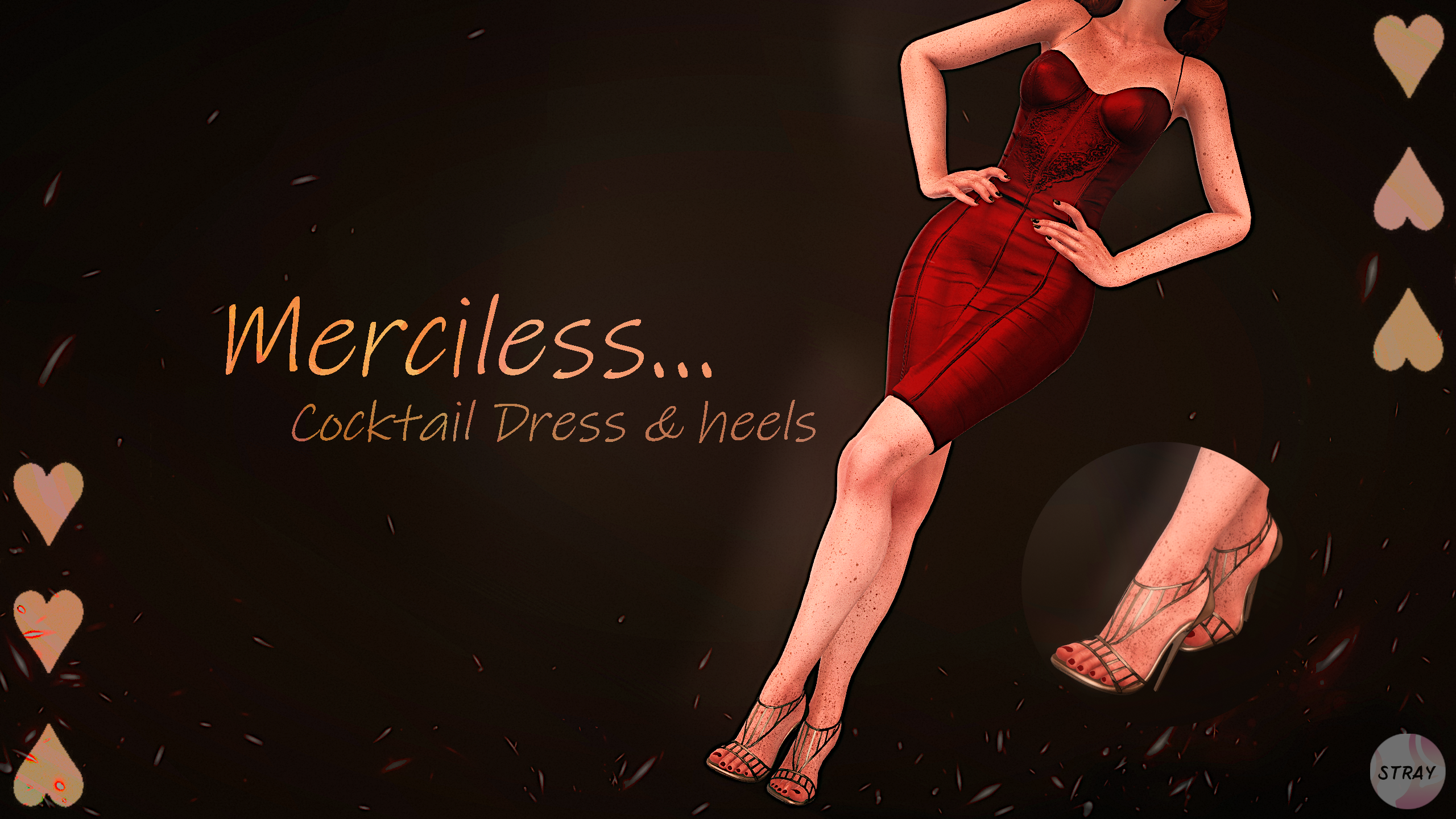 Merciless, Cocktail dress with heels - The Glamour Dresser