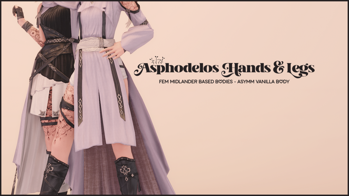 [avb] asphodelos hands and legs The Glamour Dresser Final Fantasy