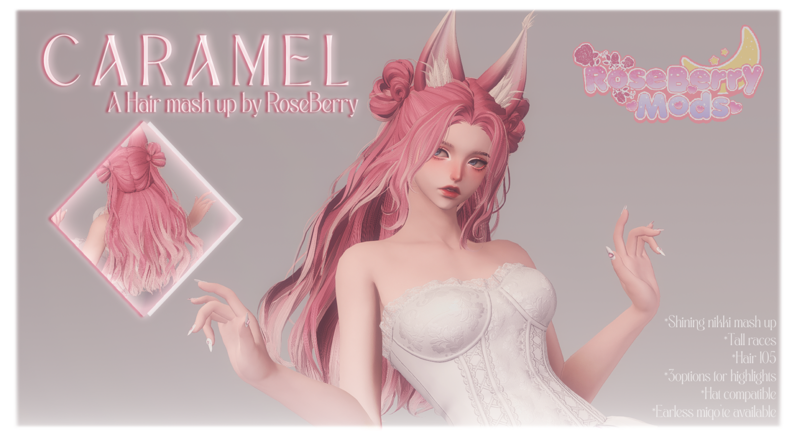 Maiden Summer version The Glamour Dresser Final Fantasy XIV Mods