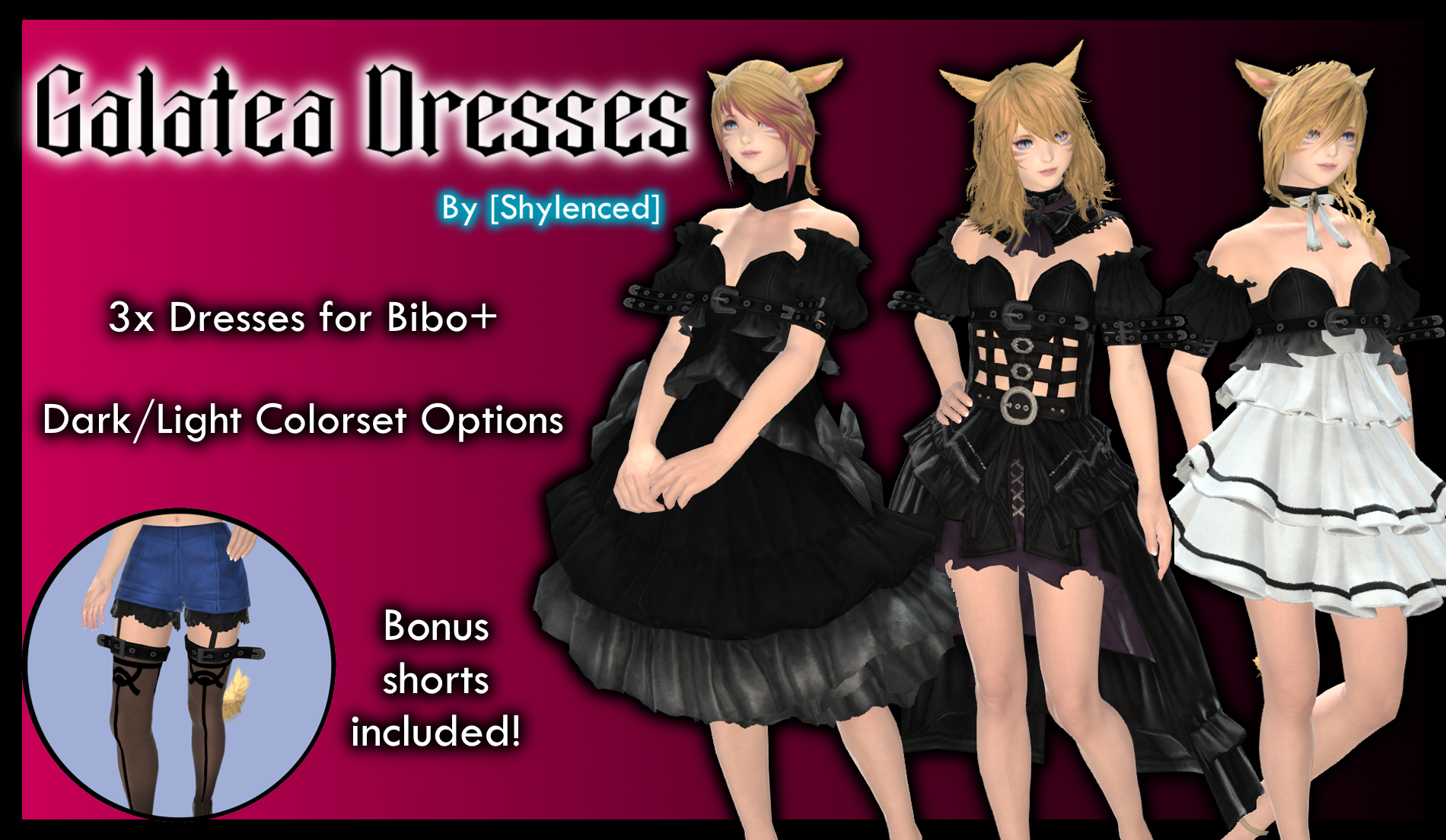 Galatea Dresses The Glamour Dresser Final Fantasy XIV Mods and More