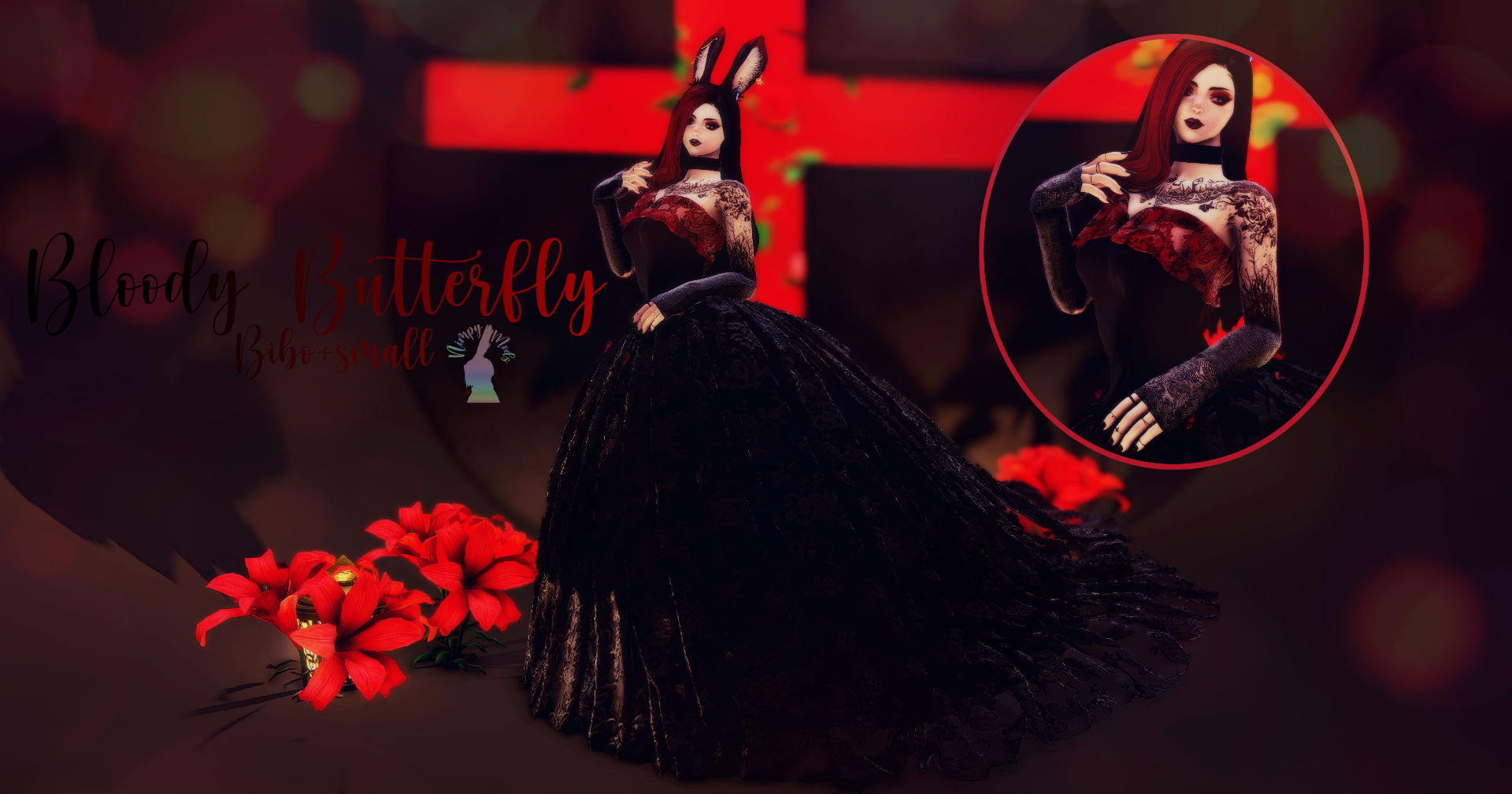 Bloody Butterfly [B+] The Glamour Dresser Final Fantasy XIV Mods