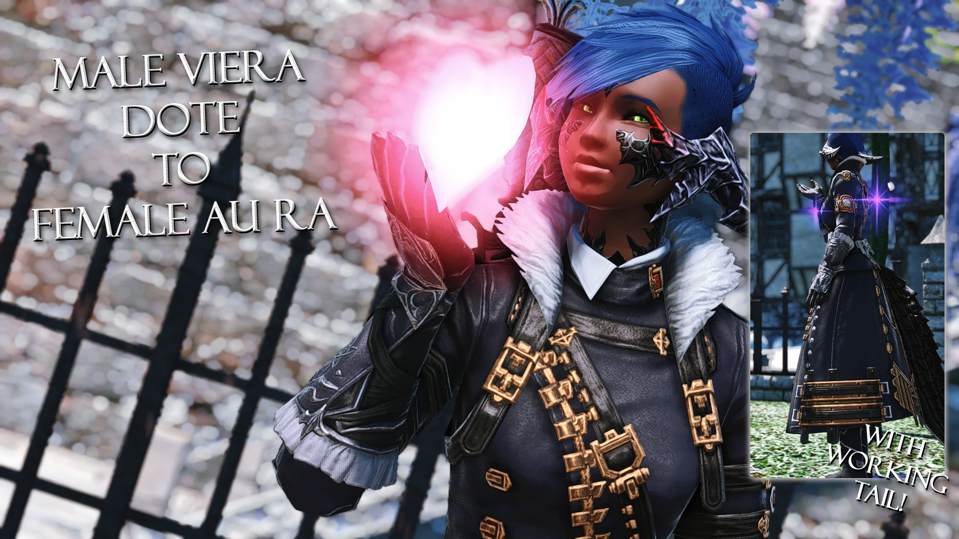 MtF Male Viera Dote to Female Au Ra The Glamour Dresser Final