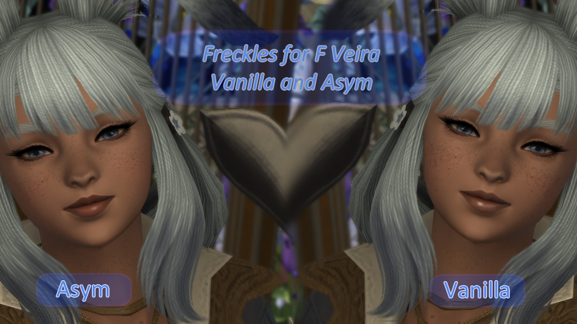 Freckles for F Viera (Vanilla and Asym faces) The Glamour Dresser