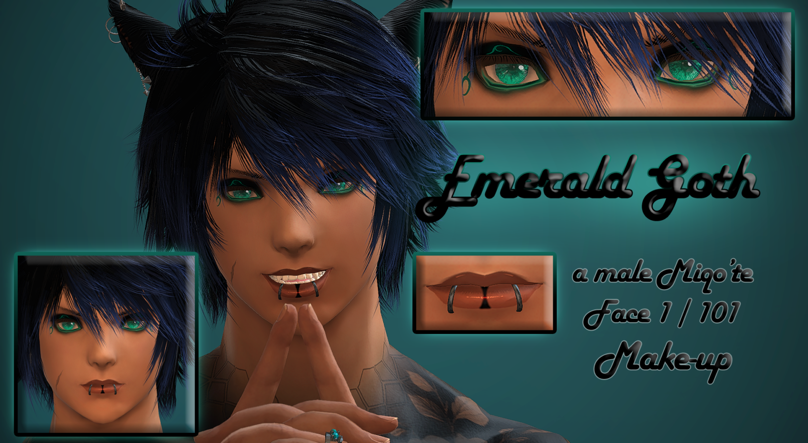 Black Neck Vanilla Faces (for Pattern Sleeves Vol. 2 Tattoo) - The ...