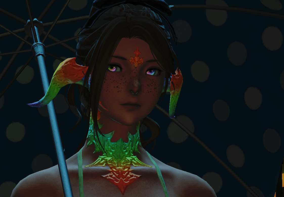 [AuRa]Rainbow Scales+ The Glamour Dresser Final Fantasy XIV Mods
