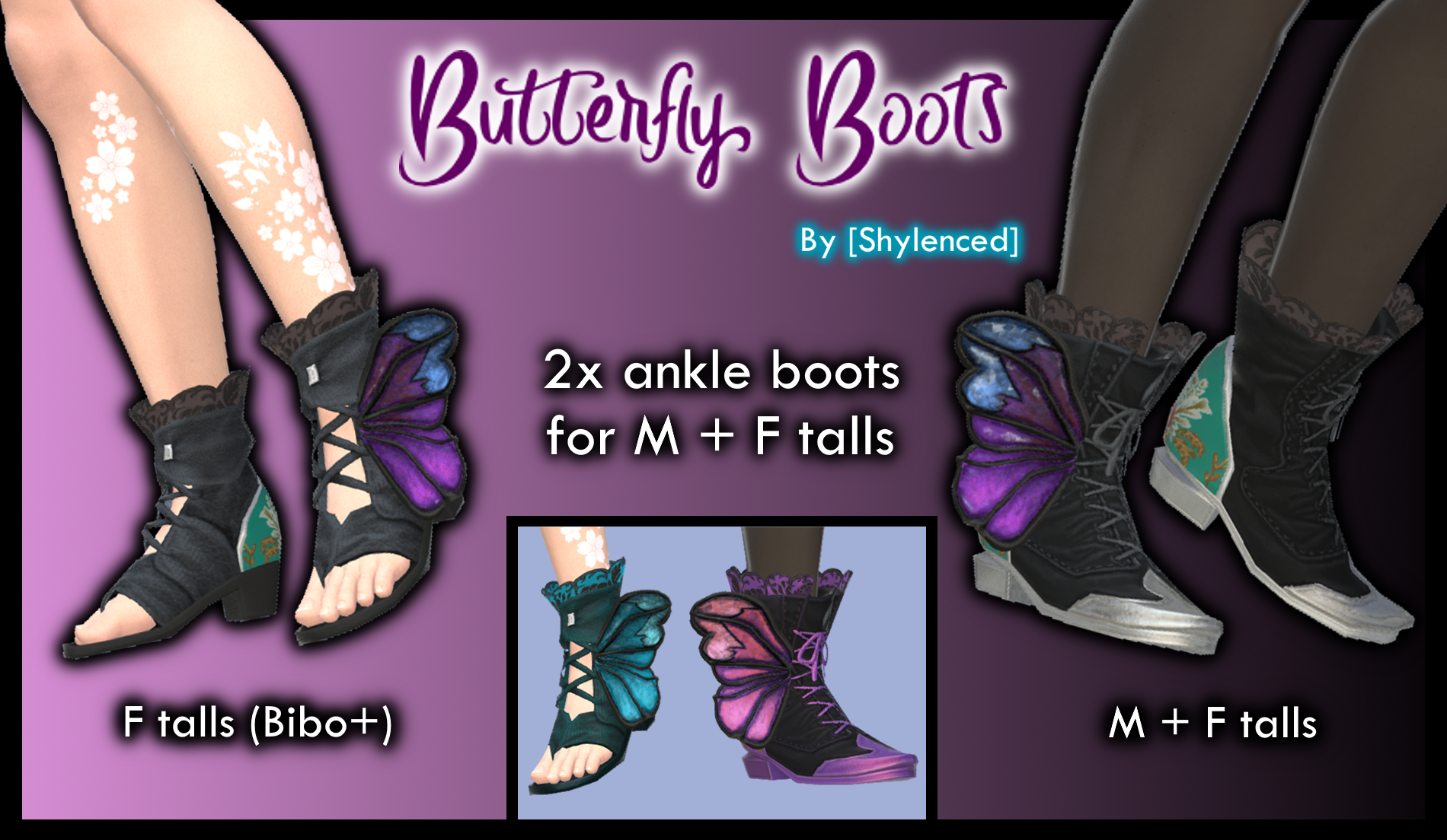Butterfly Boots The Glamour Dresser Final Fantasy XIV Mods and More