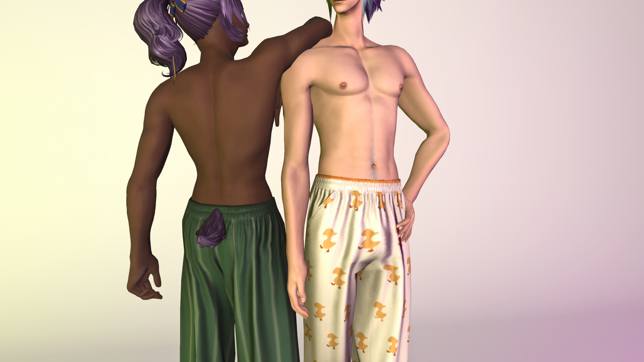 [TBSE] (sorta) Pajama Bottoms The Glamour Dresser Final Fantasy XIV