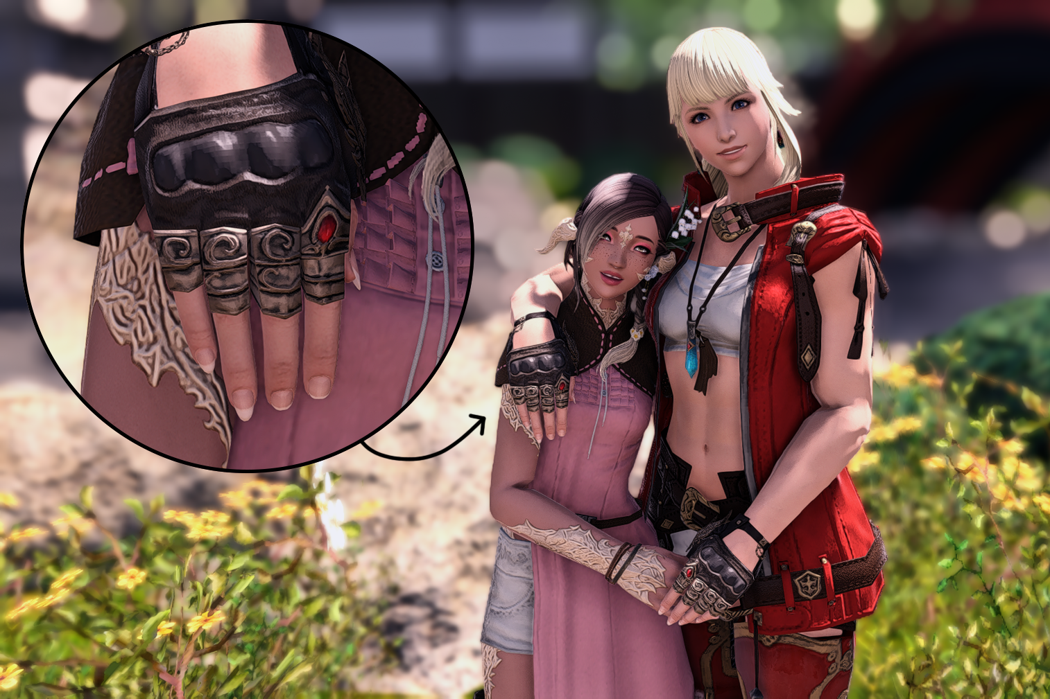 Bibo+ Scion Liberator's Gloves with Two Short Nails The Glamour