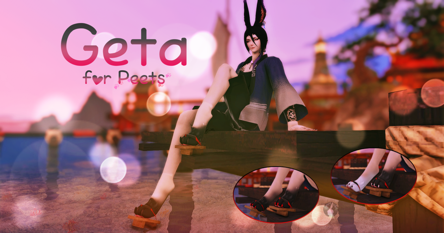 Getas for Peets The Glamour Dresser Final Fantasy XIV Mods and More