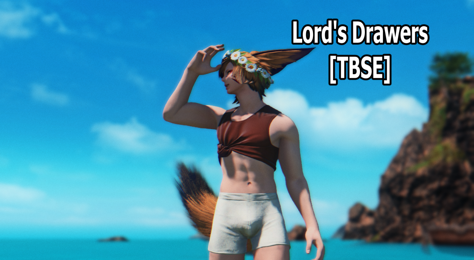 Taffeta Shawl [TBSE] The Glamour Dresser Final Fantasy XIV Mods and