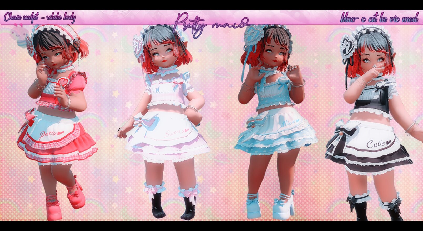 Rabbit hoodie ( cherie -relala port) - The Glamour Dresser : Final ...