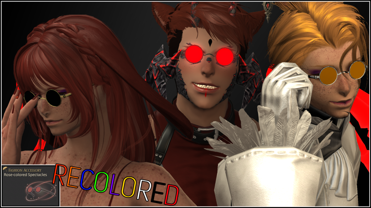 Rose-colored Spectacles Recolored - The Glamour Dresser : Final Fantasy ...