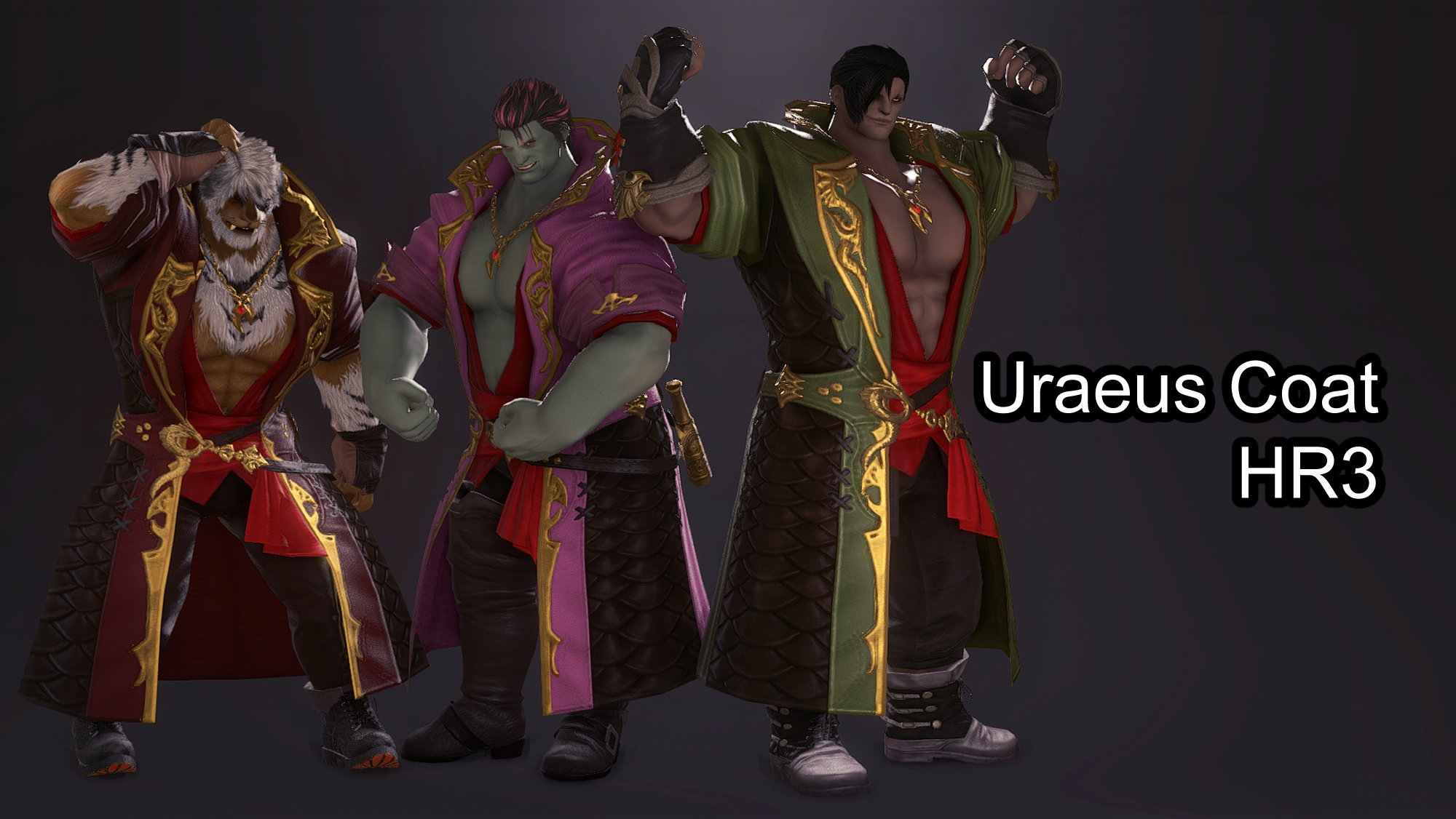Uraeus Coat HR3 - The Glamour Dresser : Final Fantasy XIV