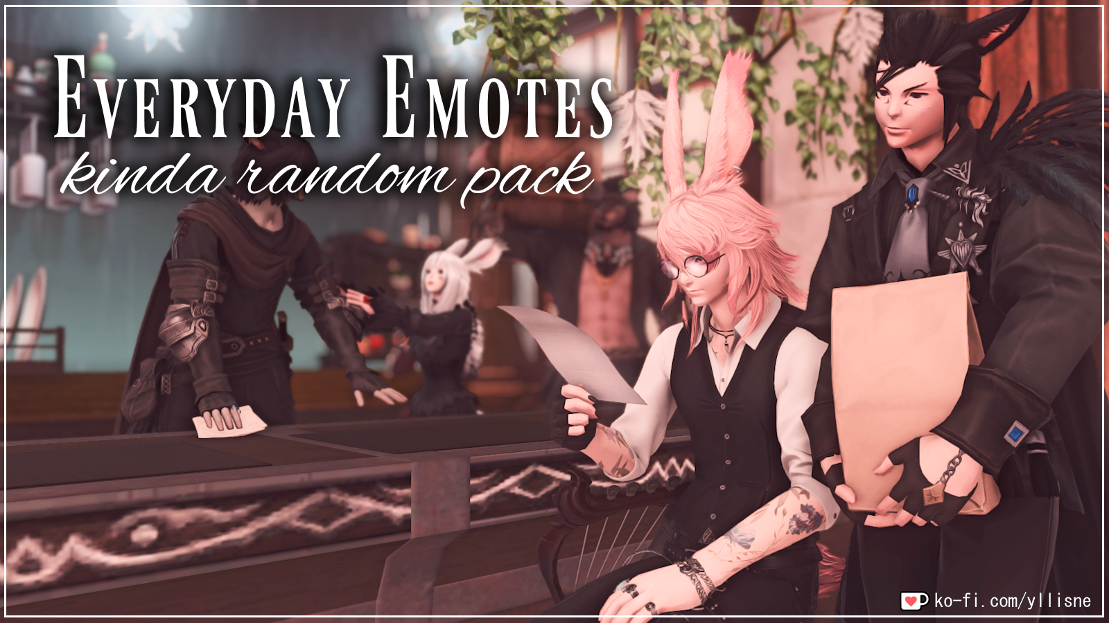 Everyday Emotes kinda random pack The Glamour Dresser Final