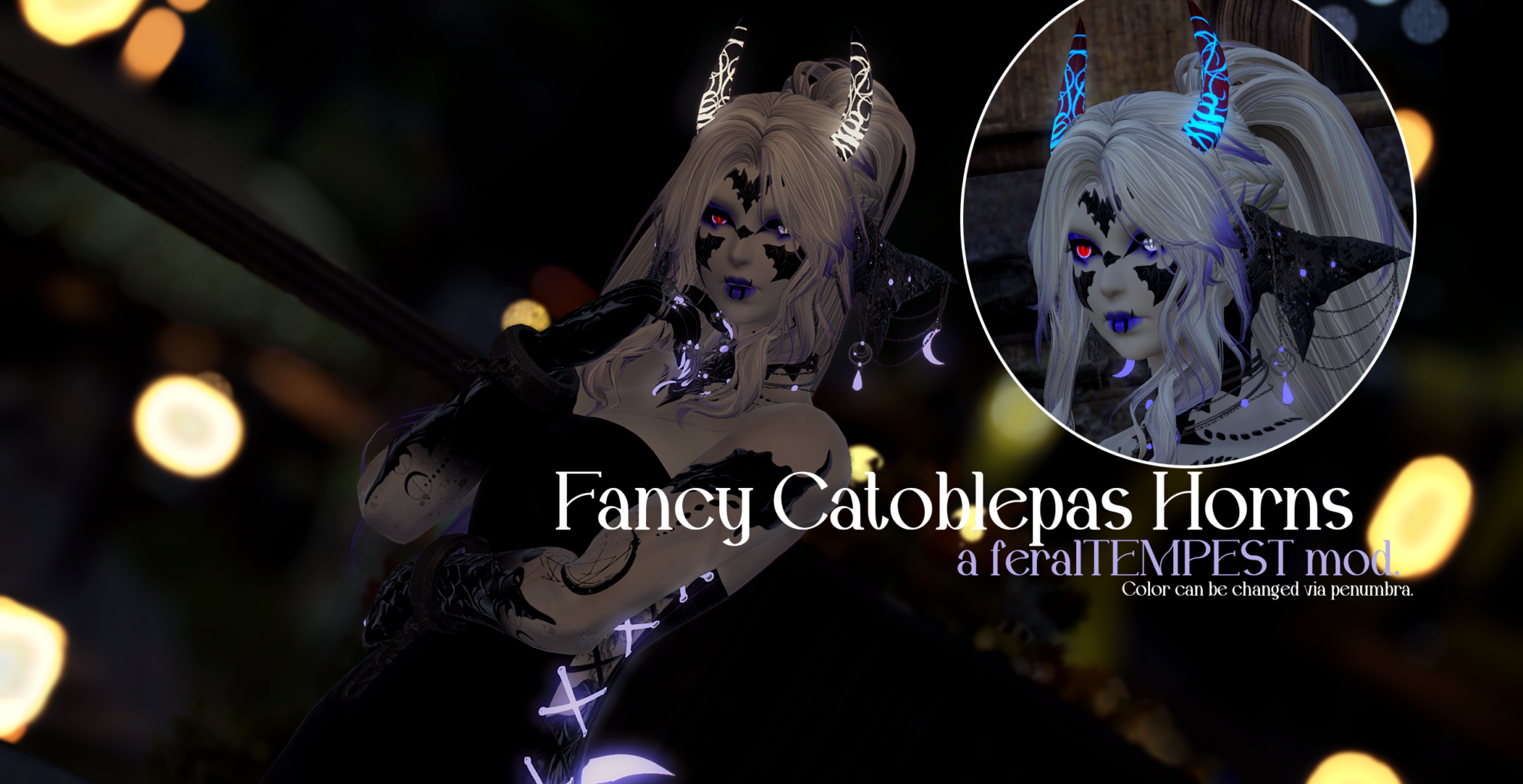 [FT] Fancy Catoblepas Horns The Glamour Dresser Final Fantasy XIV
