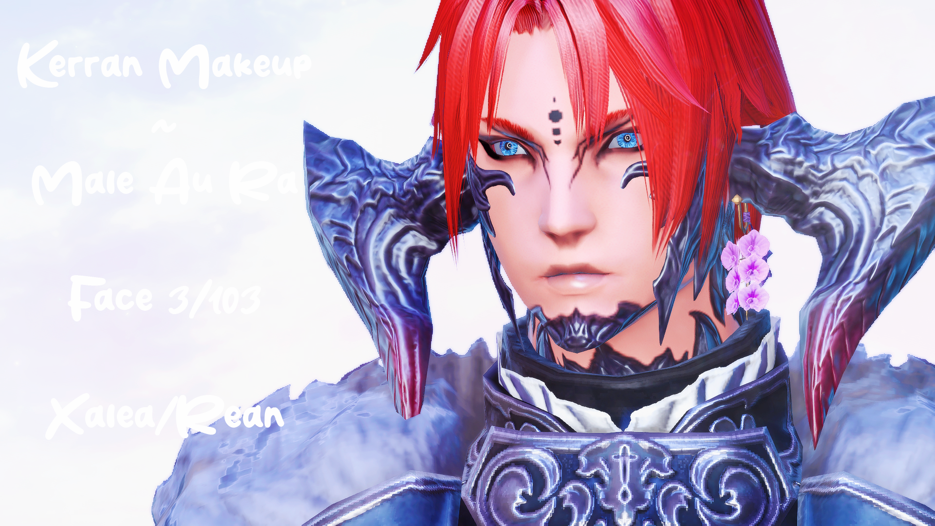 X_D] Kerran makeup (Au Ra male face 3/103) - The Glamour Dresser