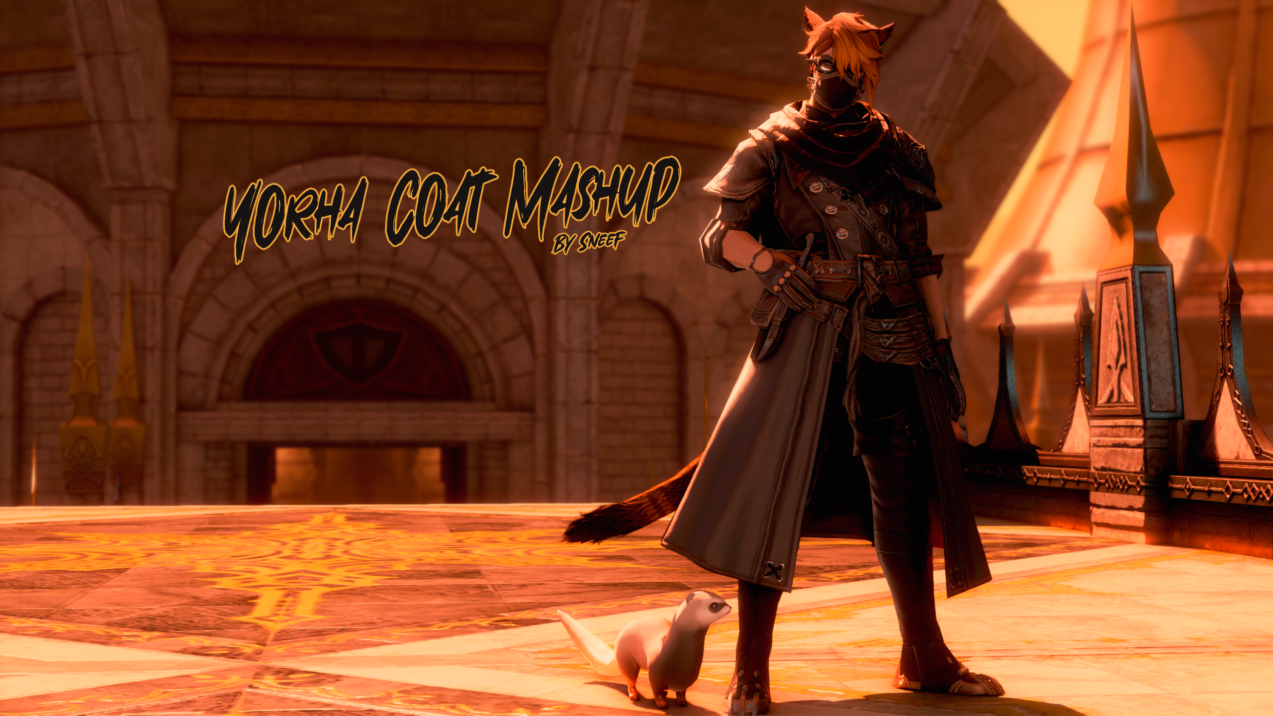 Yorha Coat Mashup - The Glamour Dresser : Final Fantasy XIV