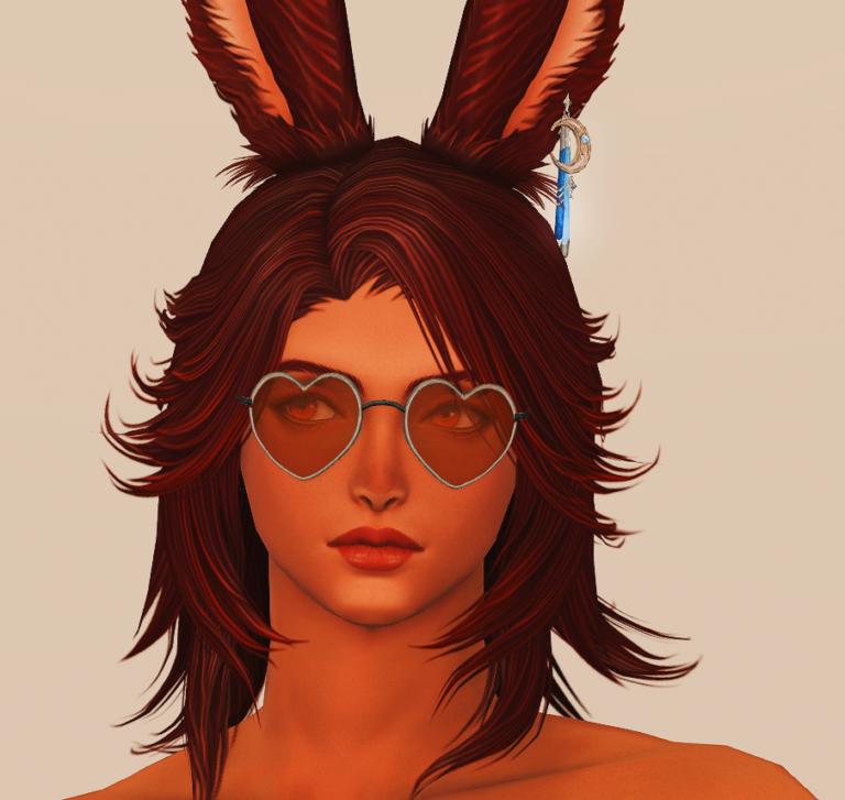 Heart Sunglasses The Glamour Dresser Final Fantasy XIV Mods and More