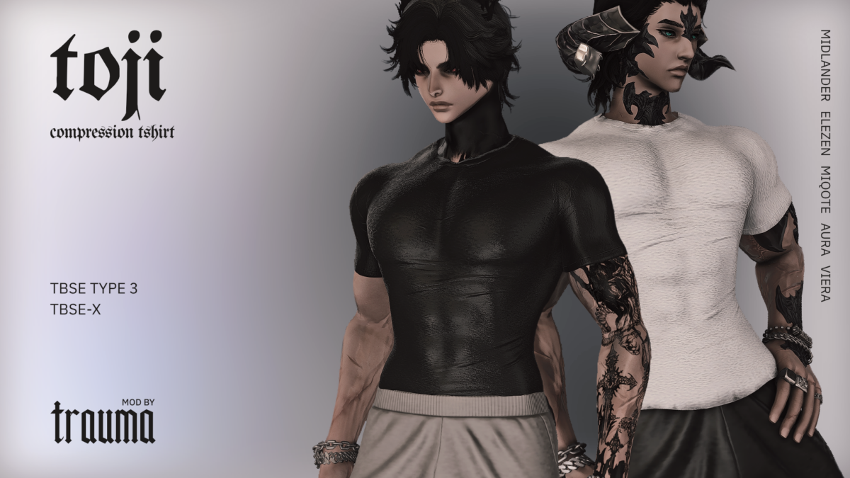 Toji Compression TShirt [TBSE / TBSE-X] - The Glamour