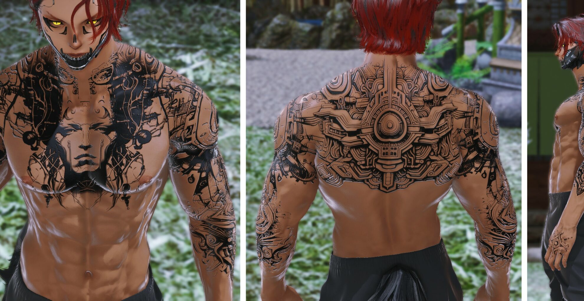Tattoo SciFi Machine The Glamour Dresser Final Fantasy XIV Mods