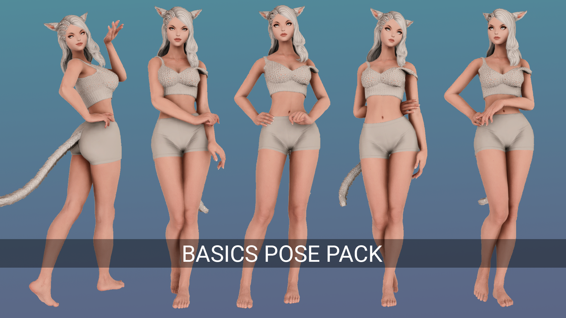 [Amane] Basics Pose Pack