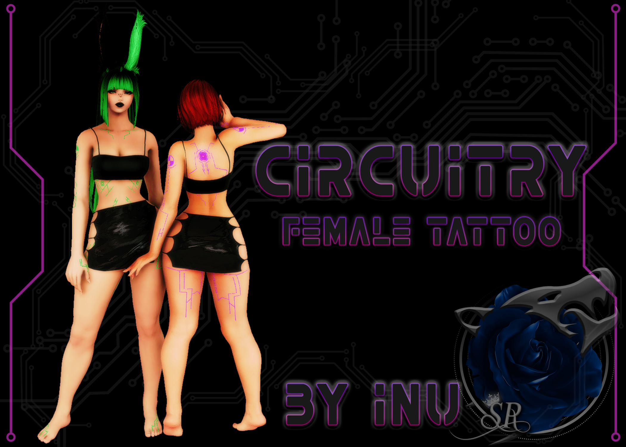 Circuitry Female - The Glamour Dresser : Final Fantasy XIV Mods and More