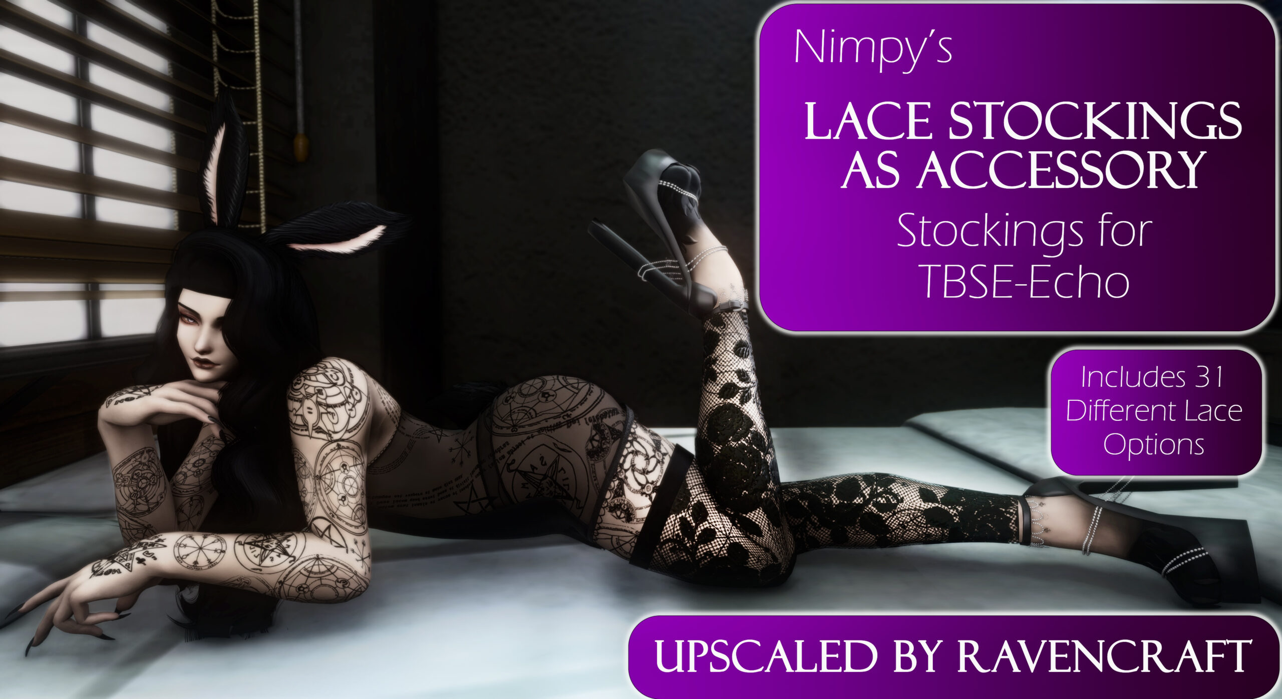 Lace Stockings as Accessory | TBSE-Echo