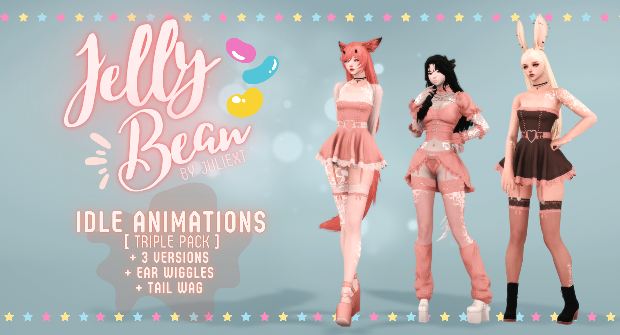 Jellybean - The Glamour Dresser : Final Fantasy XIV Mods and More