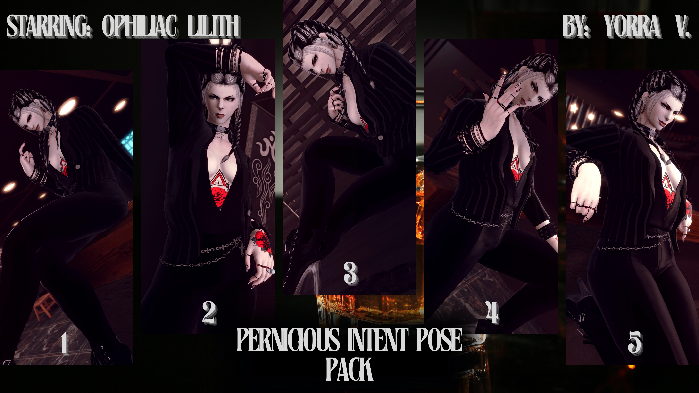 Pernicious Intent Pose Pack