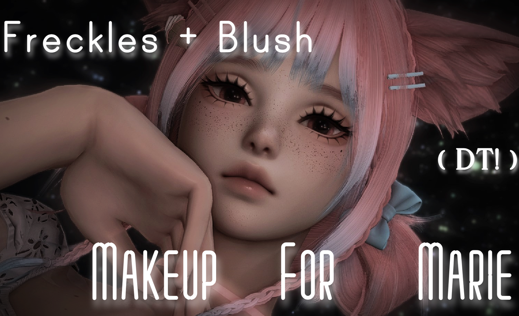 Freckles + Blush For MARIE – [Makeup-add On]
