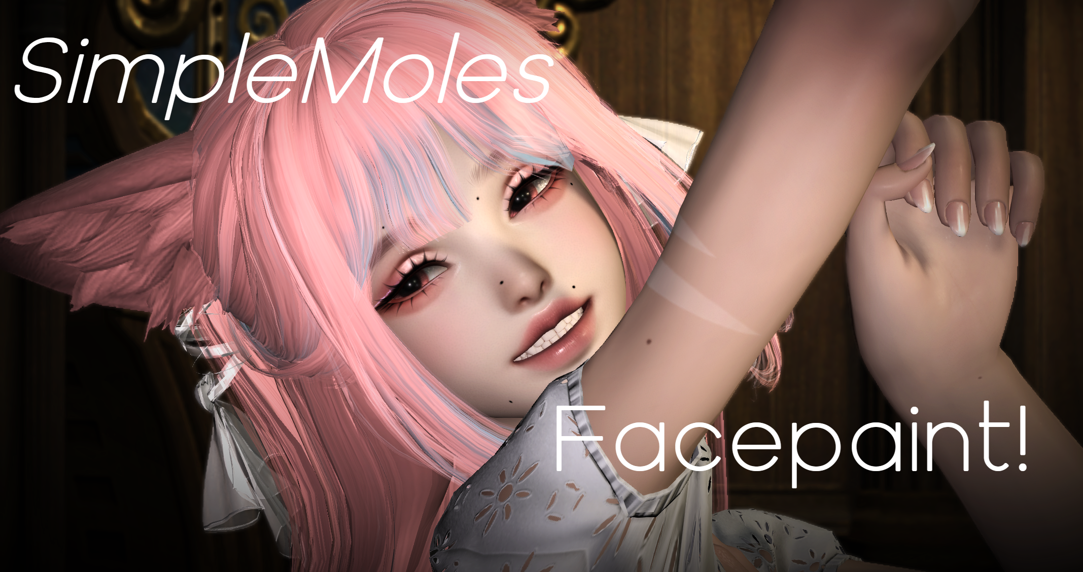 Simple Mole FACEPAINT for ALL + MARIE